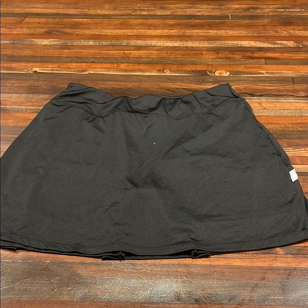 Golf skirts - Black and White Leopard Print Skirt - Picture 2 of 6